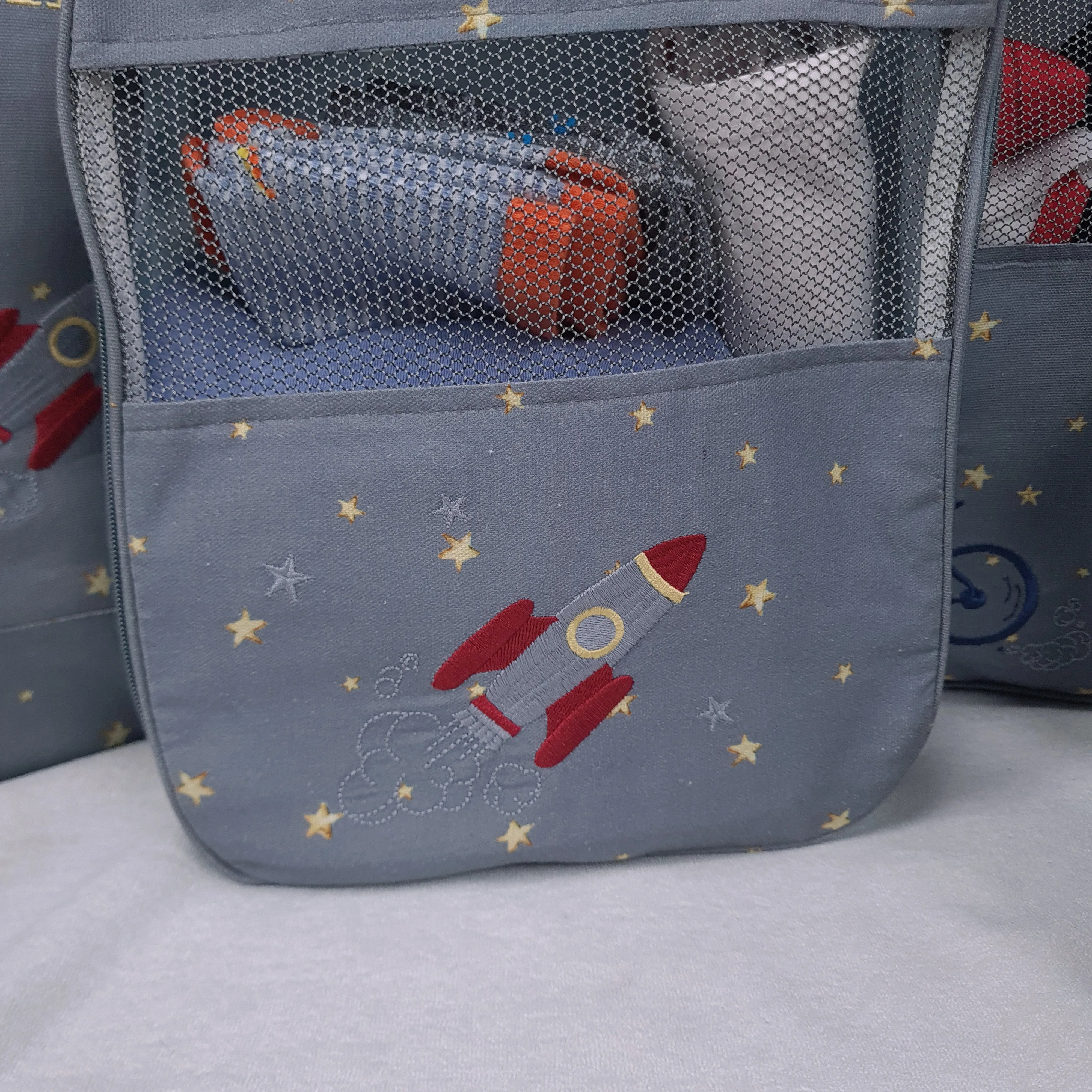 To the Moon And Back Organizer Bags (Set of 5) Small Organizer Bag   Big Organizer Bag   Shoe Bag   Small Pouch   Big Pouch