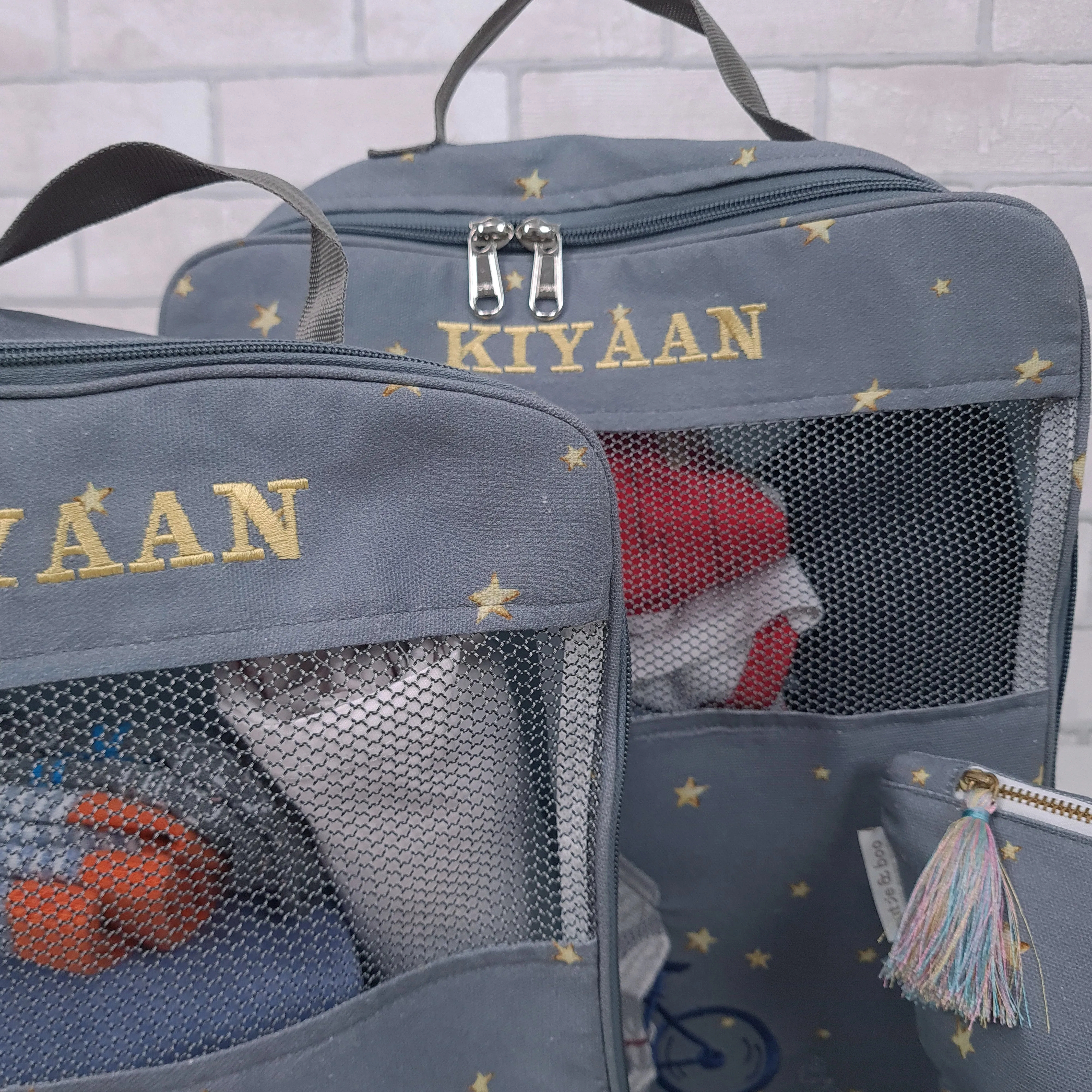 To the Moon And Back Organizer Bags (Set of 5) Small Organizer Bag   Big Organizer Bag   Shoe Bag   Small Pouch   Big Pouch